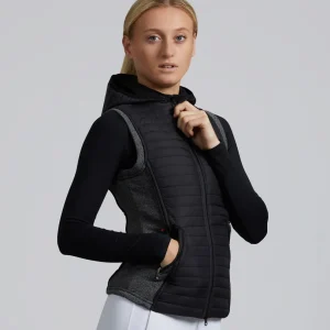 Lamera Ladies Hybrid Technical Riding Gilet Black