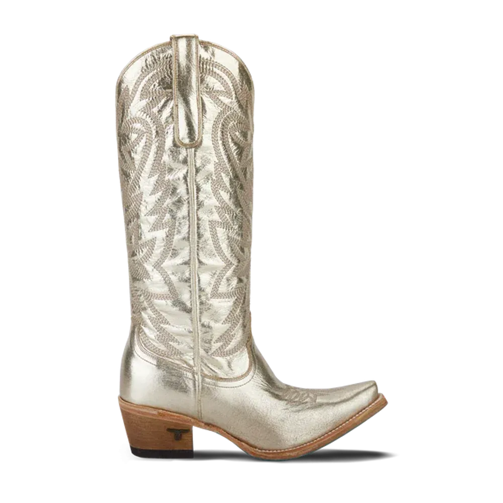 Lane Women's Smokeshow 15In Champagne Metallic Boots - Image 2