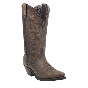 Laredo Women's Access Brown Snip Toe Boots