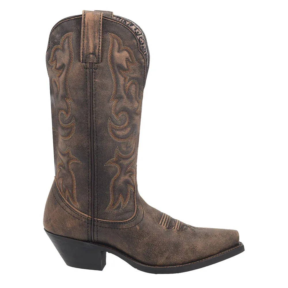 Laredo Women's Access Brown Snip Toe Boots - Image 2