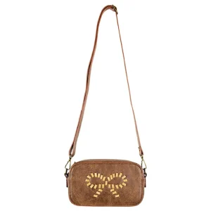Leather Bow Camera Bag