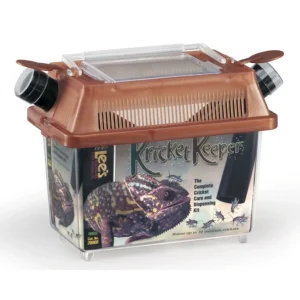Lee's Aquarium & Pet Products Kricket Keeper, Brown, Small