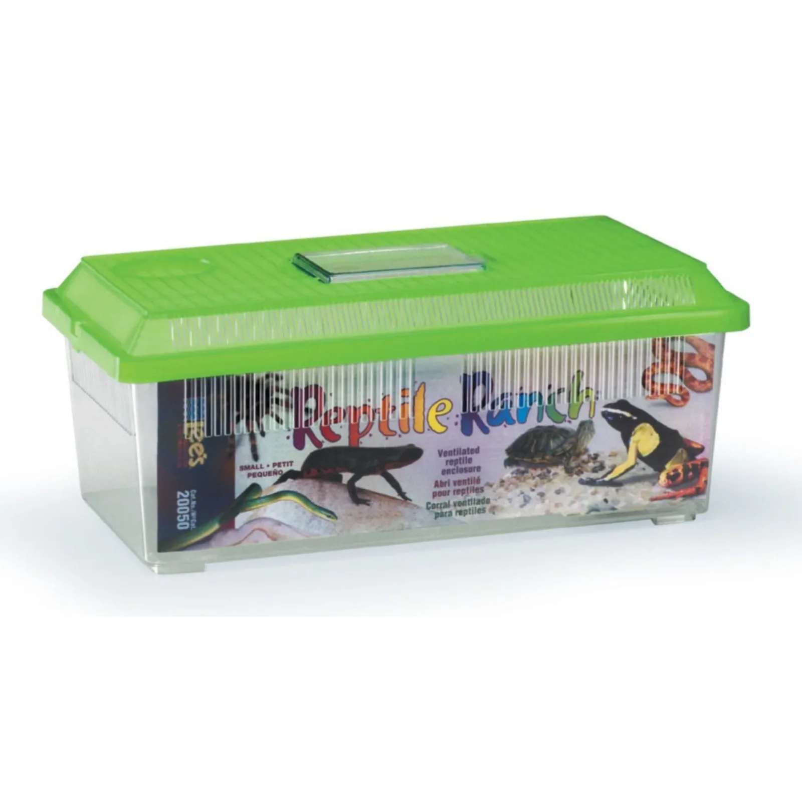 Lee's Rectangle Reptile Ranch Enclosure, Small, Assorted