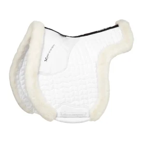 Lemieux Merino + Hunter Pro White Saddle Pad