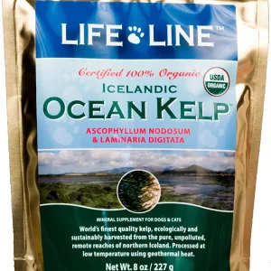 Life Line Vet Resource Group Organic Ocean Kelp Cat and Dog Supplements - 8 oz