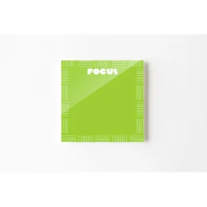 Life Track Neon Notes Hatch Pattern on Green Notes