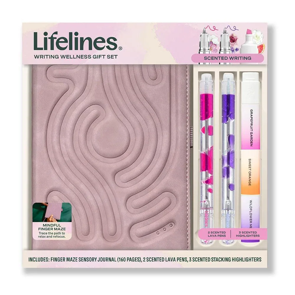 Lifelines Llc-Mcmanemin Pink Writing Wellness Gift Set