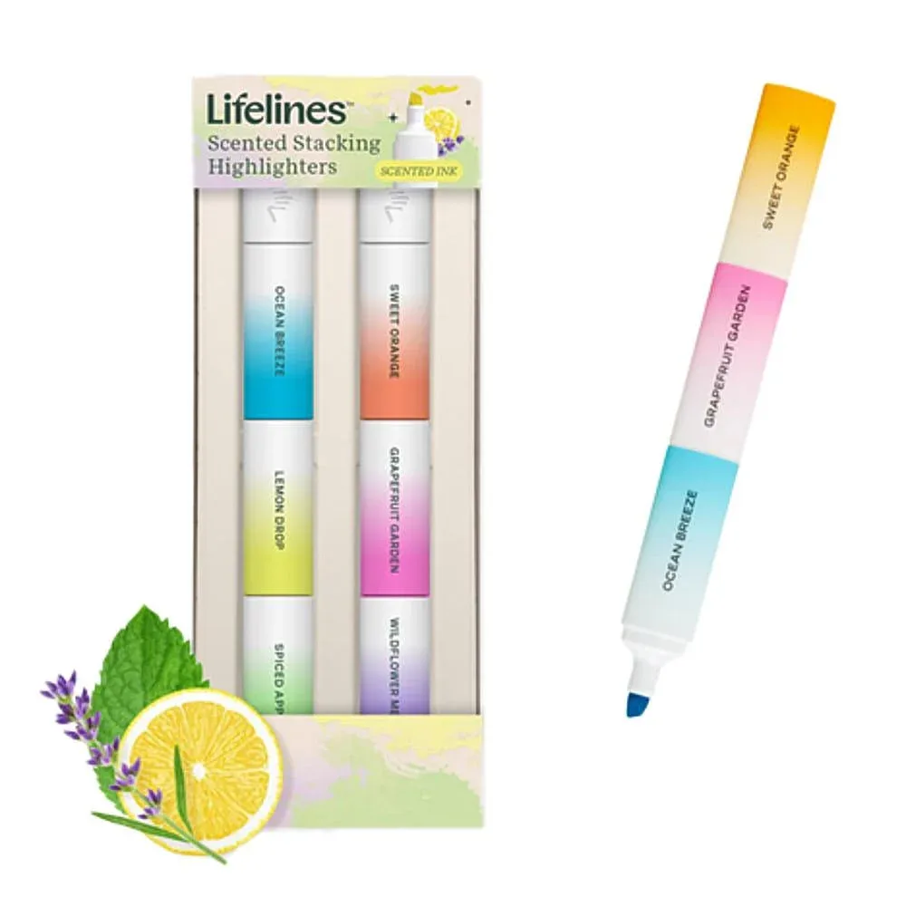 Lifelines Llc-Mcmanemin Scented Stacking Highlighters
