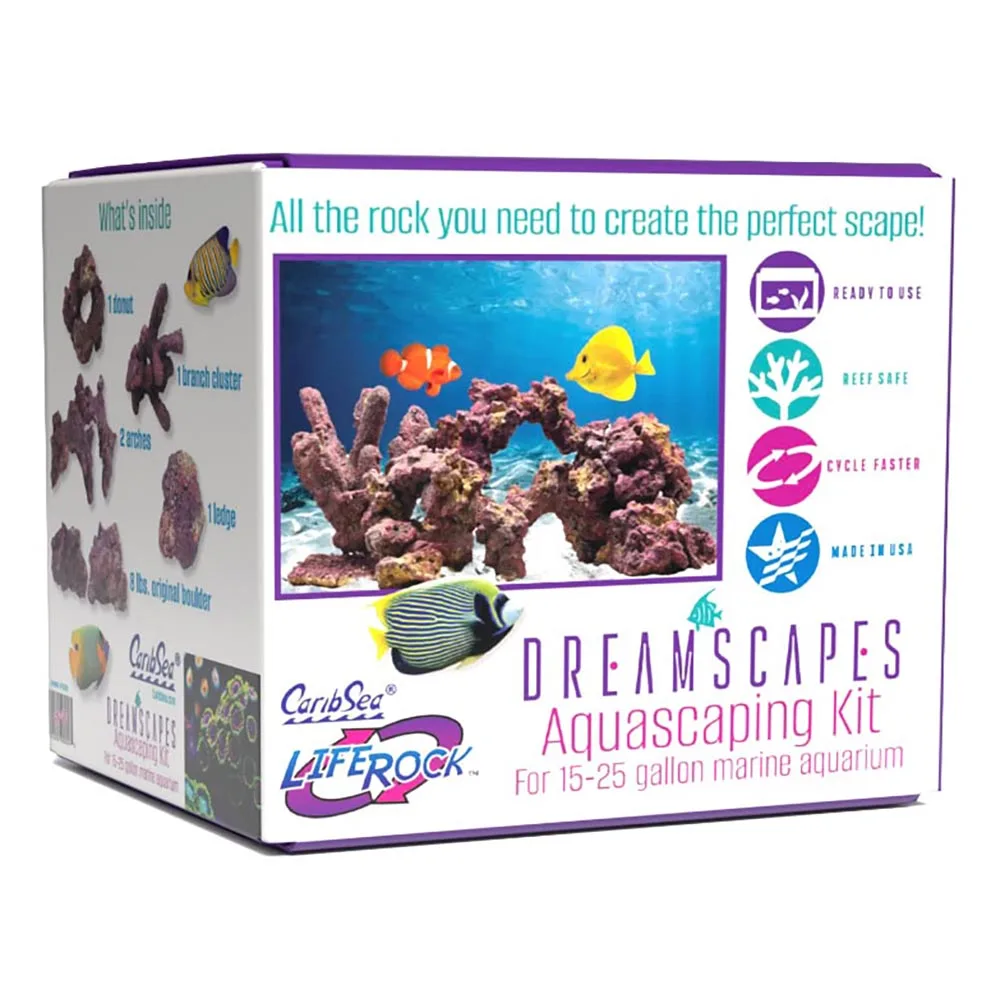 LifeRock Dreamscapes Assortment (15-25 Gallon Tank) - Caribsea
