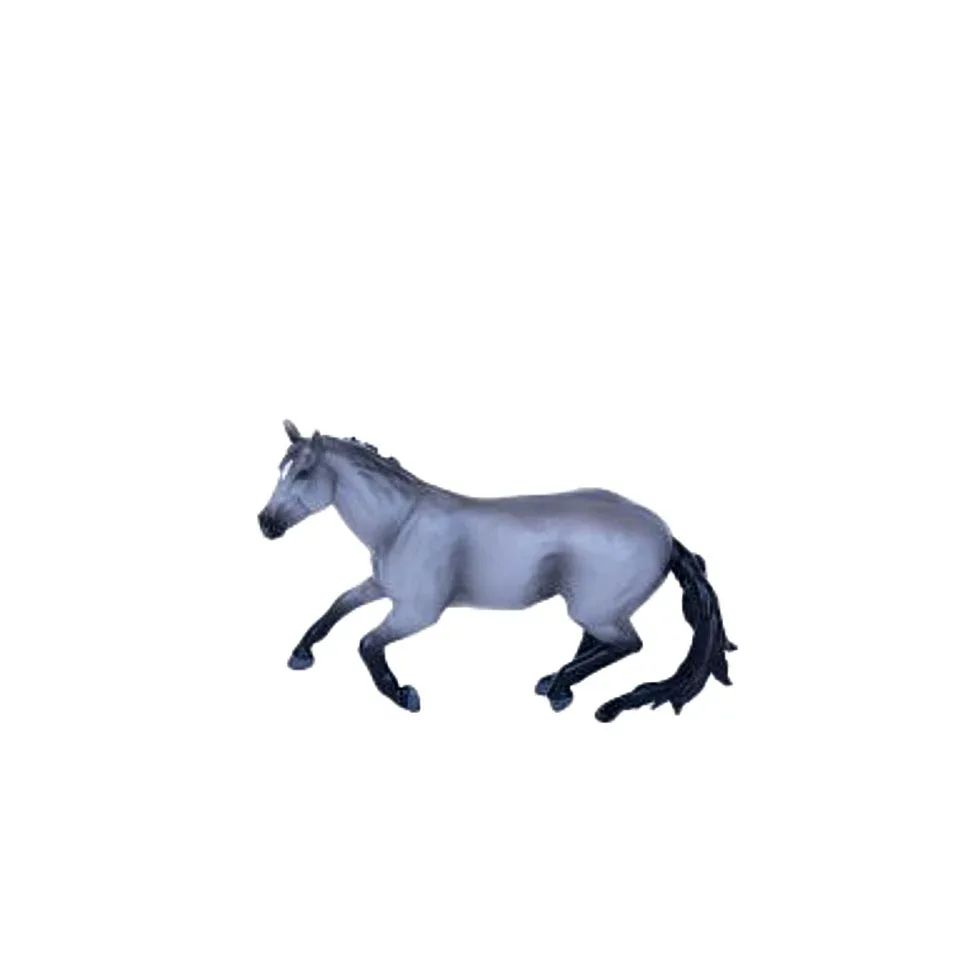 Little Buster Toys Barrel Horse Gray Gelding - Image 2
