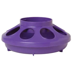 Little Giant 1 Quart Purple Plastic Feeder Base