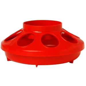 Little Giant 1 Quart Red Plasitc Feeder Base