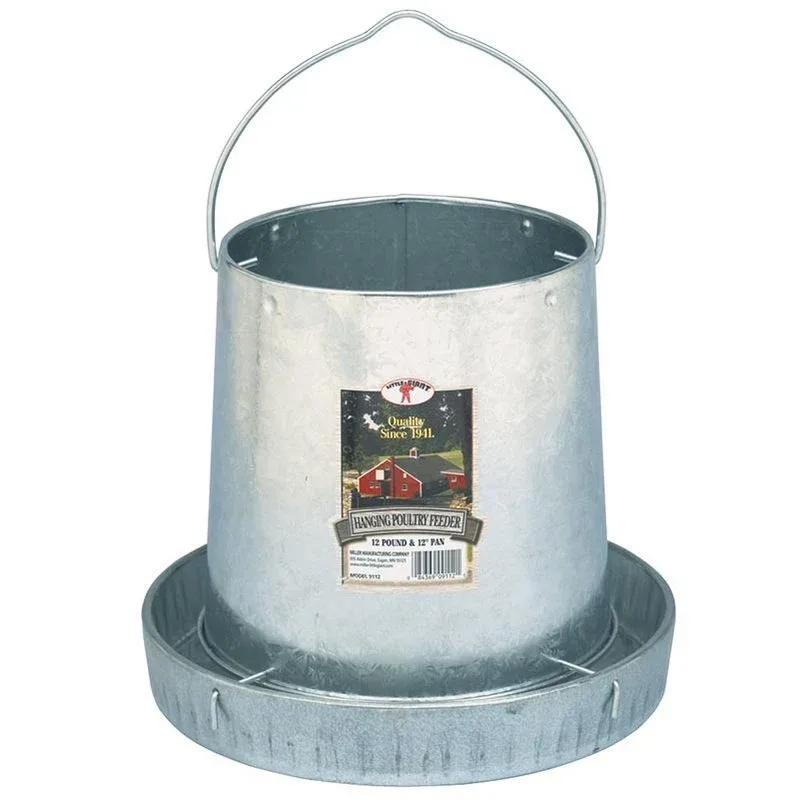 Little Giant Feeder Galvanized Hanging 12lb