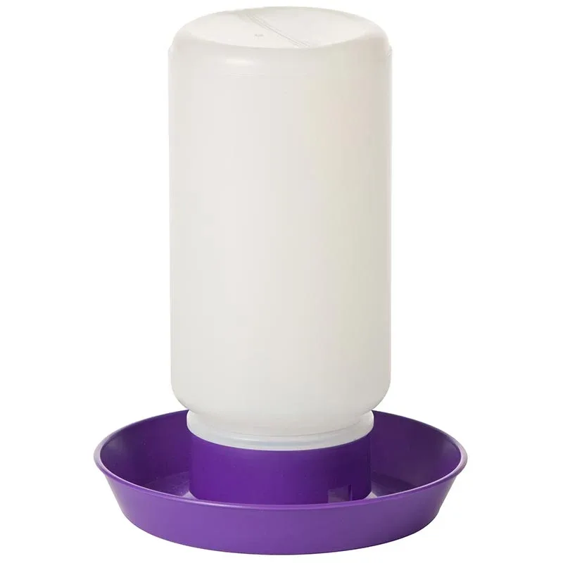 Little Giant Fount Plastic Base Mason Jar Purple 1 Quart - Image 2