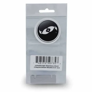 LittleScrape Replacement Stainless Steel Blades Set of 3x (0.5 mm thick) - Two Little Fishies