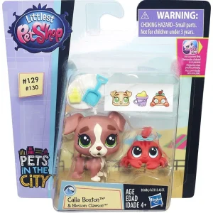 Littlest Pet Shop Pets in the City Calla Boxton & Blossom Clawson Figure 2-pack