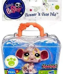 Littlest Pet Shop Shimmer N Shine Pets Elephant Figure #2154