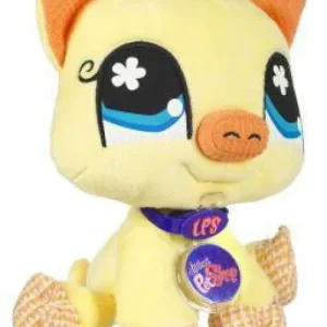 Littlest Pet Shop Virtual Interactive Pet Pig Plush [Yellow]