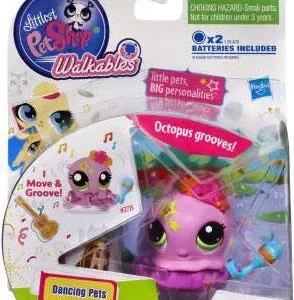 Littlest Pet Shop Walkables Dancing Pets Octopus Figure