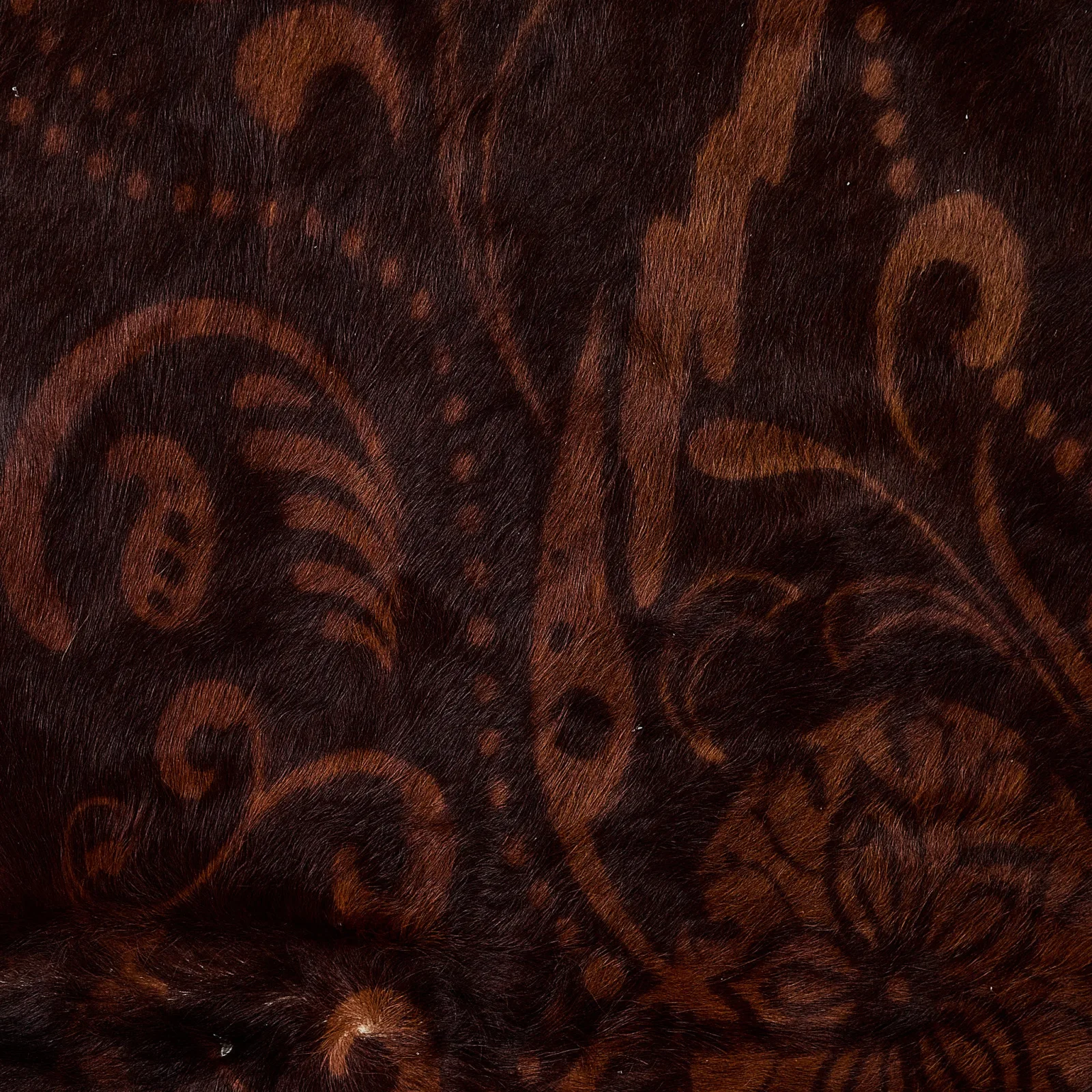 Lmt Design Baroque Medium Beige on Brown Cowhide Rug - Image 2
