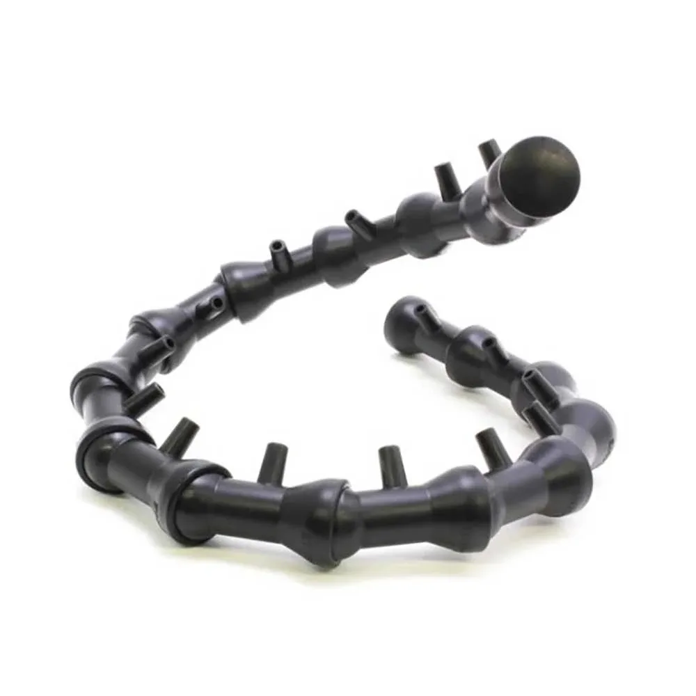 LocLine 1/2" Circle Flow Nozzle Kit (Black) - Loc Line