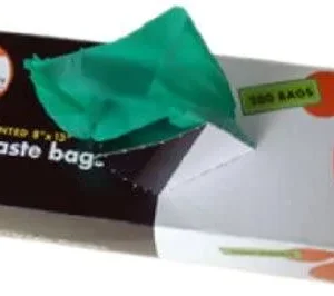 Lola Bean Large 8"x13" P/U Pet Waste Bags (Lemon) - 200 Count