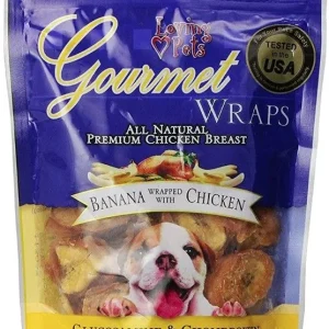 Loving Pets Gourmet Banana & Chicken Wraps
