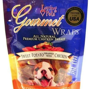 Loving Pets Gourmet Sweet Potato & Chicken Wraps