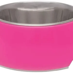 Loving Pets Hot Pink Retro Bowl