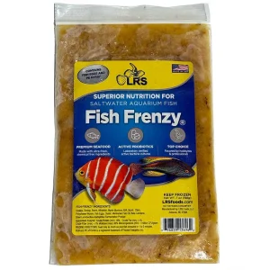 LRS Fish Frenzy (7 oz Pack) - Superior Nutrition All-in-One Frozen Food for Marine Fish, Corals & Invertebrates