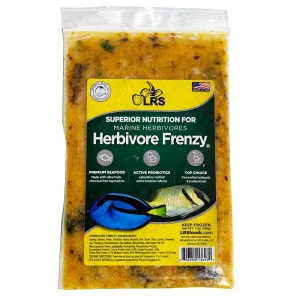 LRS Herbivore Frenzy (7 oz Pack) - Superior Nutrition All-in-One Frozen Food for Marine Fish, Corals & Invertebrates