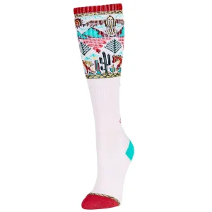 Lucky Chuck Bad Cowgirl Ranch Runners Performance Boot Socks