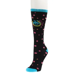 Lucky Chuck Starlit Cowgirl Performance Socks