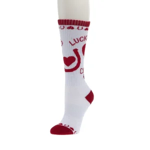 Lucky Chuck Women's Hearted Love Performance Socks