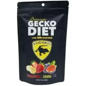 Lugarti Gecko Diet - Premium Strawberry, Banana, and Fig Flavor