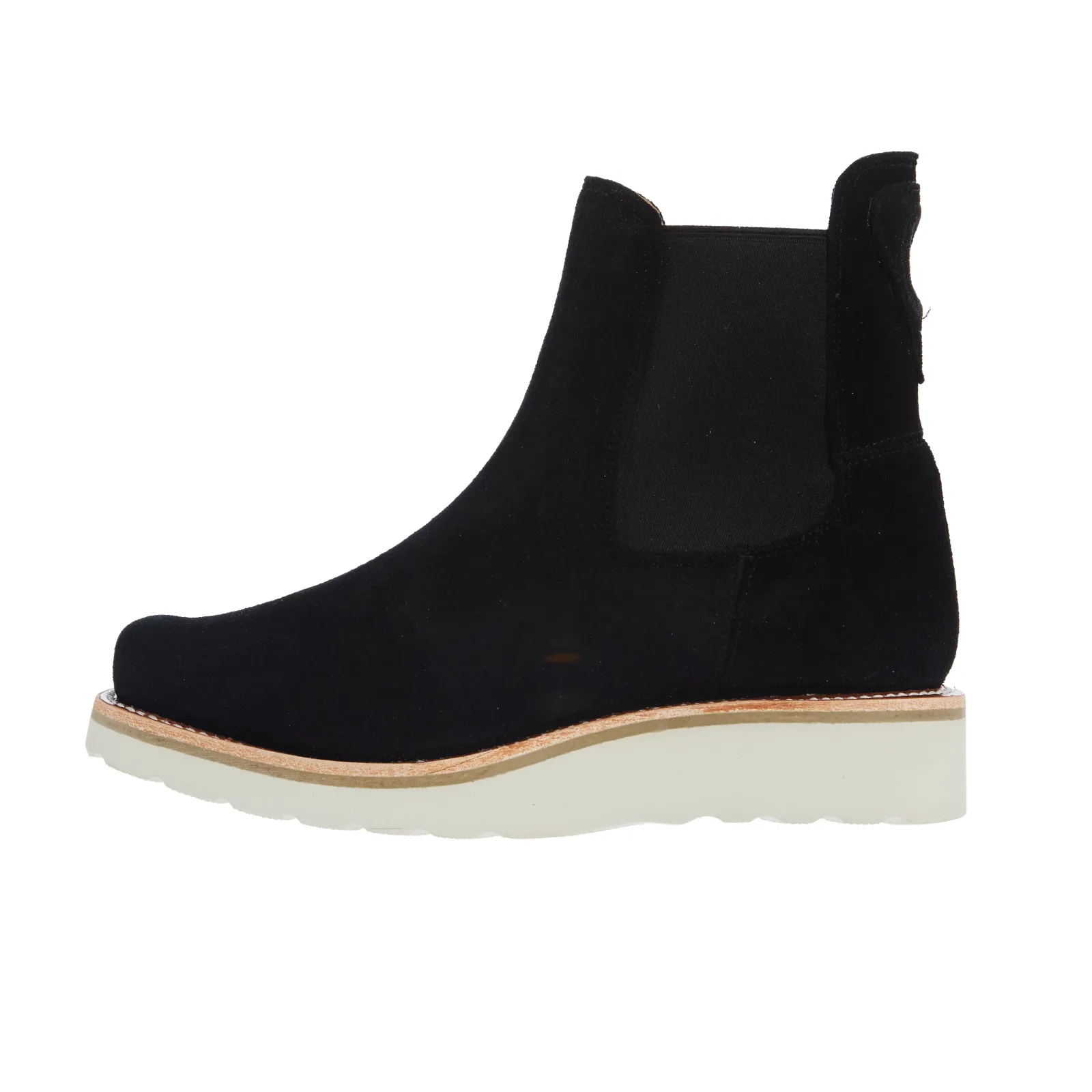 Macie Bean Women`s Black Suede Swedge Casual - Image 2
