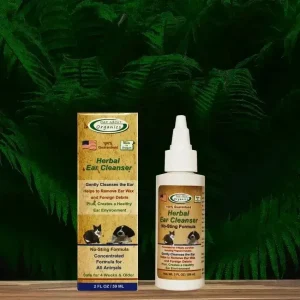 Mad About Organics Ear Cleaner - Gentle, Effective Healing for Pets 2oz