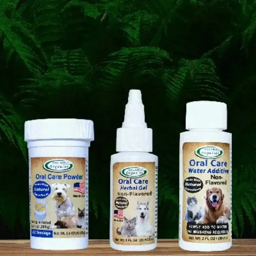 Mad About Organics Flavorless Dental Kit for Pets
