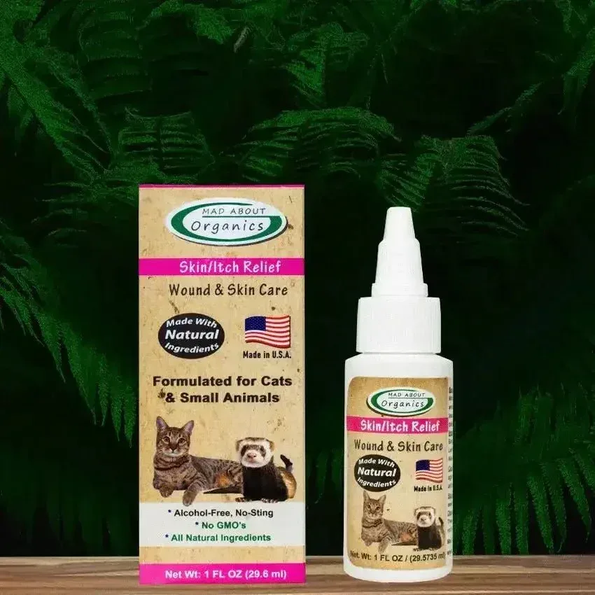Mad About Organics Herbal Skin-Itch Relief for Cats & Small Animals