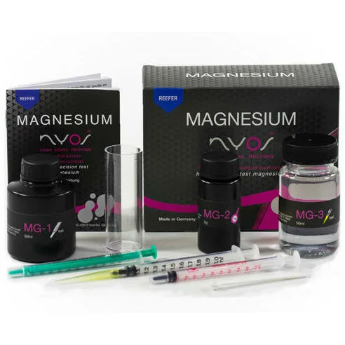 Magnesium Reefer (MG) Test Kit 50 Tests - NYOS