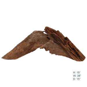 Malaysian Driftwood, Super WYSIWYG 15" x 38"