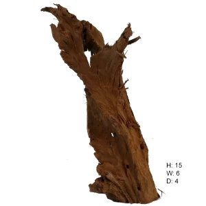 Malaysian Driftwood, Super WYSIWYG 15" x 6"
