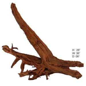 Malaysian Driftwood, Super WYSIWYG 29" x 36"