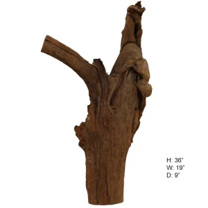 Malaysian Driftwood, Super WYSIWYG 36" x 19"