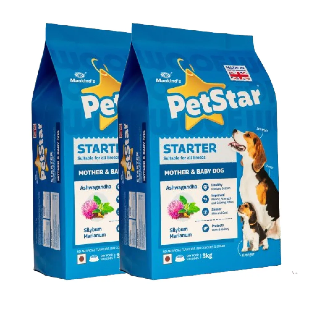 Mankind Petstar Starter Mother & Baby Dog Dry Food - Image 2