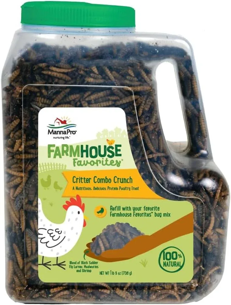 Manna Pro Farmhouse Favorites Critter Combo Crunch 25oz