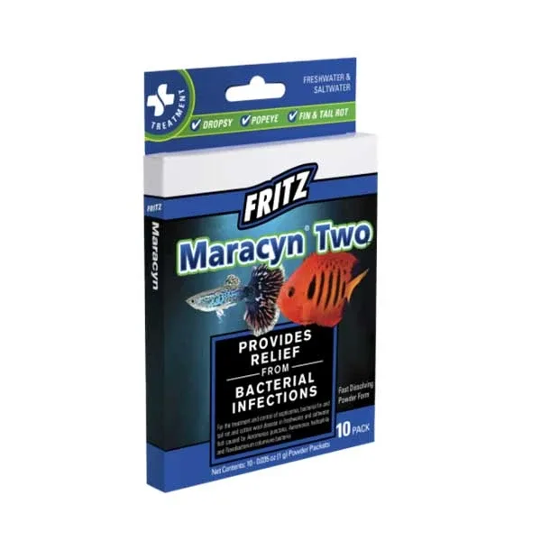 Mardel Maracyn Two (10 Count) - Fritz Aquatics