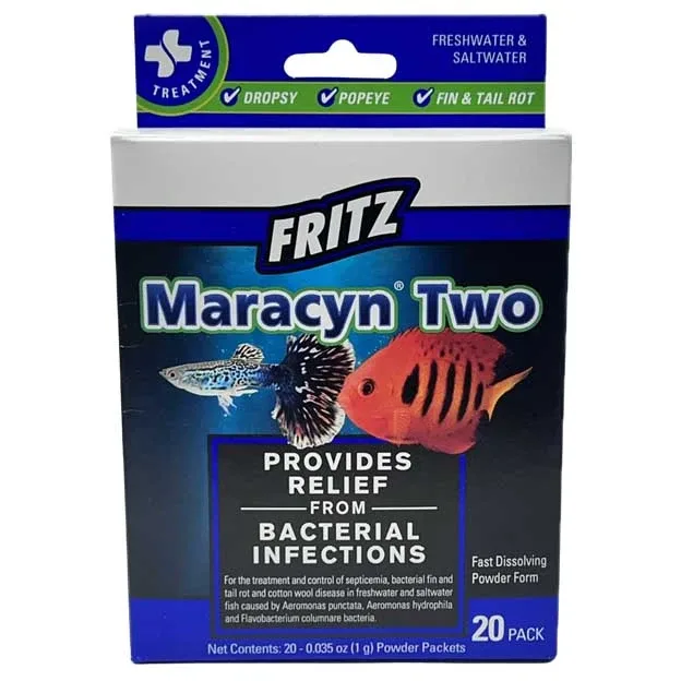 Mardel Maracyn Two (20 Count) - Fritz Aquatics