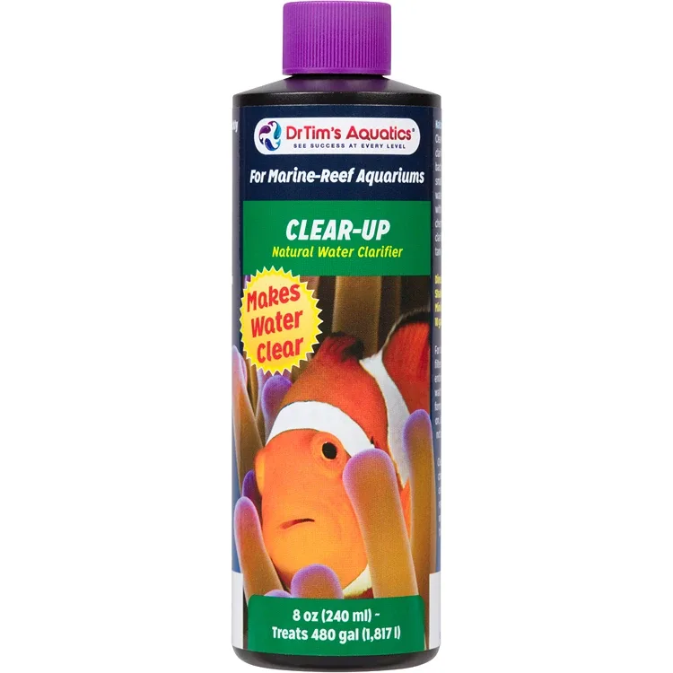 Marine Clear-Up (8 oz) 480 Gallons - Dr Tim's Aquatics
