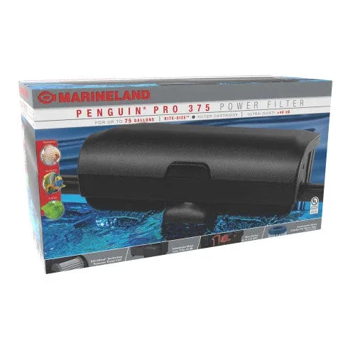 Marineland Penguin Pro 375 Power Filter Black 375 GPH - Image 2